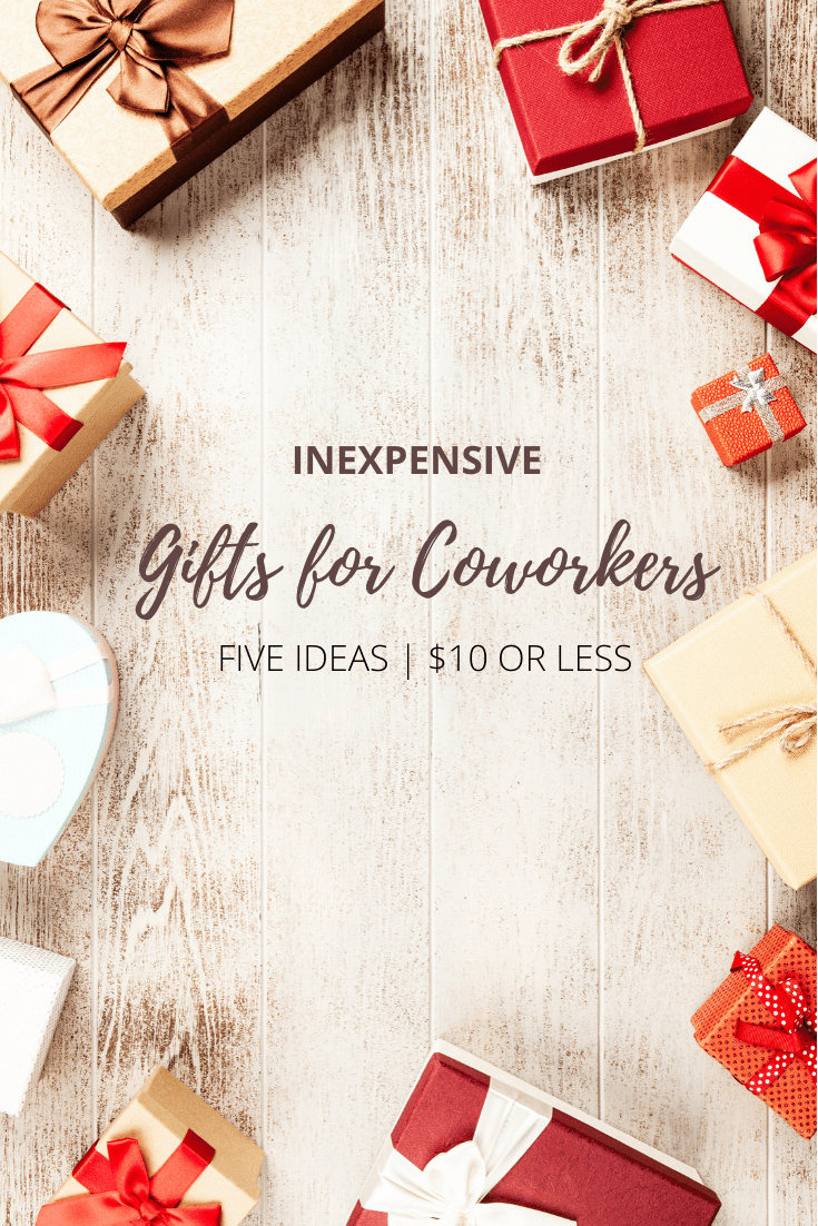 Inexpensive gift ideas for coworkers