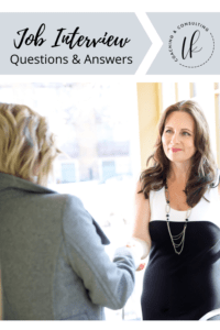 Job interview questions and answers