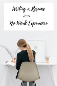 resume with no work experience 3