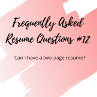 Resume answers 12