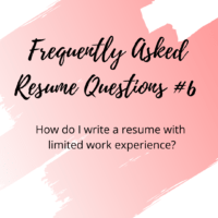 resume answers 6