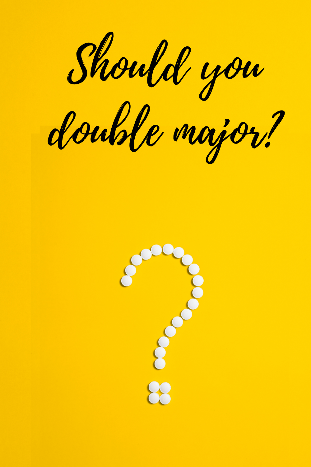 Should you double major_