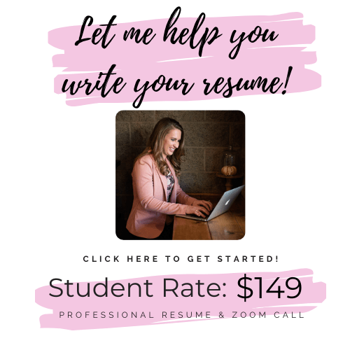 Book a student resume review